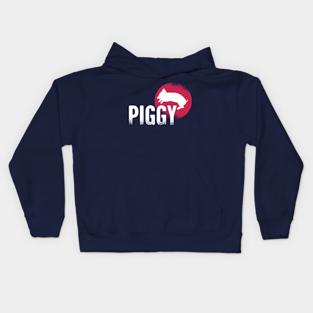 Piggy Kids Hoodie by TomCage